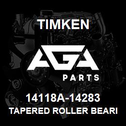 14118A-14283 Timken TAPERED ROLLER BEARINGS - TS (TAPERED SINGLE) IMPERIAL | AGA Parts