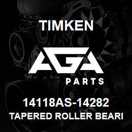 14118AS-14282 Timken TAPERED ROLLER BEARINGS - TS (TAPERED SINGLE) IMPERIAL | AGA Parts