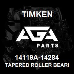 14119A-14284 Timken TAPERED ROLLER BEARINGS - TS (TAPERED SINGLE) IMPERIAL | AGA Parts