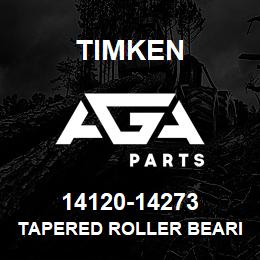 14120-14273 Timken TAPERED ROLLER BEARINGS - TS (TAPERED SINGLE) IMPERIAL | AGA Parts