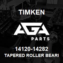 14120-14282 Timken TAPERED ROLLER BEARINGS - TS (TAPERED SINGLE) IMPERIAL | AGA Parts