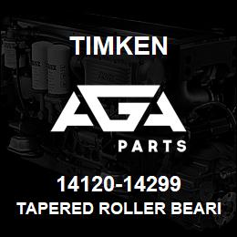 14120-14299 Timken TAPERED ROLLER BEARINGS - TS (TAPERED SINGLE) IMPERIAL | AGA Parts