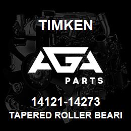 14121-14273 Timken TAPERED ROLLER BEARINGS - TS (TAPERED SINGLE) IMPERIAL | AGA Parts