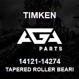 14121-14274 Timken TAPERED ROLLER BEARINGS - TS (TAPERED SINGLE) IMPERIAL | AGA Parts