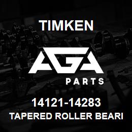 14121-14283 Timken TAPERED ROLLER BEARINGS - TS (TAPERED SINGLE) IMPERIAL | AGA Parts