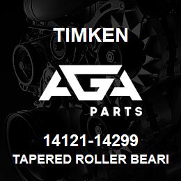 14121-14299 Timken TAPERED ROLLER BEARINGS - TS (TAPERED SINGLE) IMPERIAL | AGA Parts