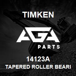 14123A Timken TAPERED ROLLER BEARINGS - SINGLE CONES - IMPERIAL | AGA Parts