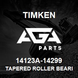 14123A-14299 Timken TAPERED ROLLER BEARINGS - TS (TAPERED SINGLE) IMPERIAL | AGA Parts