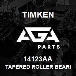 14123AA Timken TAPERED ROLLER BEARINGS - SINGLE CONES - IMPERIAL | AGA Parts