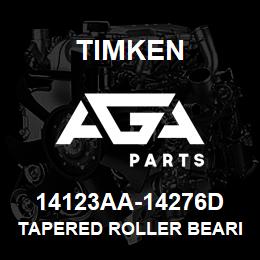 14123AA-14276D Timken TAPERED ROLLER BEARINGS - TDO (TAPERED DOUBLE OUTER) IMPERIAL | AGA Parts