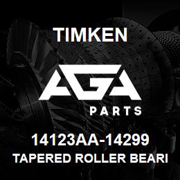 14123AA-14299 Timken TAPERED ROLLER BEARINGS - TS (TAPERED SINGLE) IMPERIAL | AGA Parts