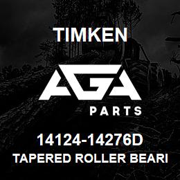 14124-14276D Timken TAPERED ROLLER BEARINGS - TDO (TAPERED DOUBLE OUTER) IMPERIAL | AGA Parts