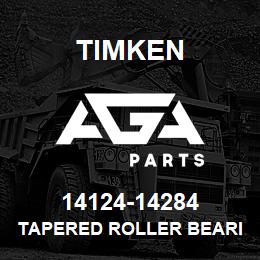 14124-14284 Timken TAPERED ROLLER BEARINGS - TS (TAPERED SINGLE) IMPERIAL | AGA Parts