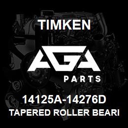 14125A-14276D Timken TAPERED ROLLER BEARINGS - TDO (TAPERED DOUBLE OUTER) IMPERIAL | AGA Parts