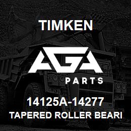 14125A-14277 Timken TAPERED ROLLER BEARINGS - TS (TAPERED SINGLE) IMPERIAL | AGA Parts