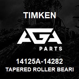 14125A-14282 Timken TAPERED ROLLER BEARINGS - TS (TAPERED SINGLE) IMPERIAL | AGA Parts