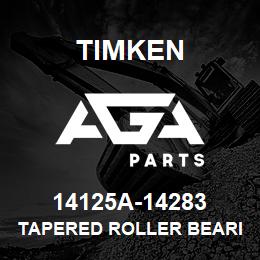 14125A-14283 Timken TAPERED ROLLER BEARINGS - TS (TAPERED SINGLE) IMPERIAL | AGA Parts