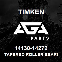 14130-14272 Timken TAPERED ROLLER BEARINGS - TS (TAPERED SINGLE) IMPERIAL | AGA Parts