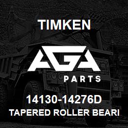 14130-14276D Timken TAPERED ROLLER BEARINGS - TDO (TAPERED DOUBLE OUTER) IMPERIAL | AGA Parts