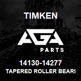 14130-14277 Timken TAPERED ROLLER BEARINGS - TS (TAPERED SINGLE) IMPERIAL | AGA Parts