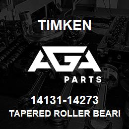 14131-14273 Timken TAPERED ROLLER BEARINGS - TS (TAPERED SINGLE) IMPERIAL | AGA Parts