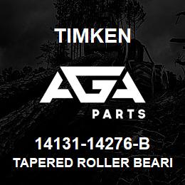 14131-14276-B Timken TAPERED ROLLER BEARINGS - TSF (TAPERED SINGLE WITH FLANGE) IMPERIAL | AGA Parts