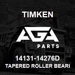 14131-14276D Timken TAPERED ROLLER BEARINGS - TDO (TAPERED DOUBLE OUTER) IMPERIAL | AGA Parts