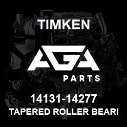 14131-14277 Timken TAPERED ROLLER BEARINGS - TS (TAPERED SINGLE) IMPERIAL | AGA Parts