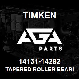 14131-14282 Timken TAPERED ROLLER BEARINGS - TS (TAPERED SINGLE) IMPERIAL | AGA Parts