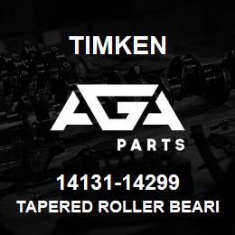 14131-14299 Timken TAPERED ROLLER BEARINGS - TS (TAPERED SINGLE) IMPERIAL | AGA Parts