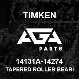 14131A-14274 Timken TAPERED ROLLER BEARINGS - TS (TAPERED SINGLE) IMPERIAL | AGA Parts