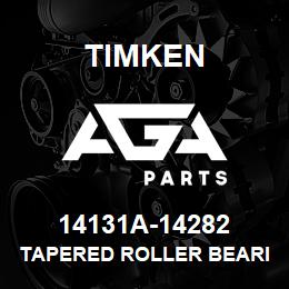 14131A-14282 Timken TAPERED ROLLER BEARINGS - TS (TAPERED SINGLE) IMPERIAL | AGA Parts