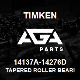 14137A-14276D Timken TAPERED ROLLER BEARINGS - TDO (TAPERED DOUBLE OUTER) IMPERIAL | AGA Parts