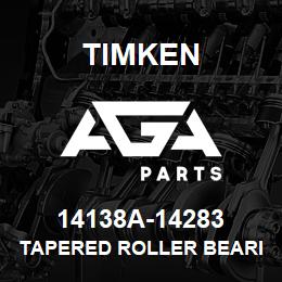 14138A-14283 Timken TAPERED ROLLER BEARINGS - TS (TAPERED SINGLE) IMPERIAL | AGA Parts