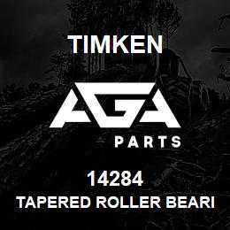 14284 Timken TAPERED ROLLER BEARINGS - SINGLE CUPS - IMPERIAL | AGA Parts