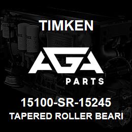 15100-SR-15245 Timken TAPERED ROLLER BEARINGS - TS (TAPERED SINGLE) IMPERIAL | AGA Parts