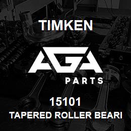 15101 Timken TAPERED ROLLER BEARINGS - SINGLE CONES - IMPERIAL | AGA Parts