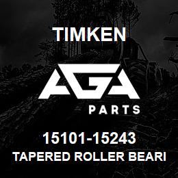 15101-15243 Timken TAPERED ROLLER BEARINGS - TS (TAPERED SINGLE) IMPERIAL | AGA Parts