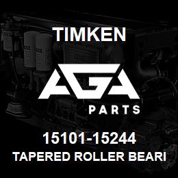 15101-15244 Timken TAPERED ROLLER BEARINGS - TS (TAPERED SINGLE) IMPERIAL | AGA Parts