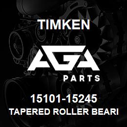 15101-15245 Timken TAPERED ROLLER BEARINGS - TS (TAPERED SINGLE) IMPERIAL | AGA Parts