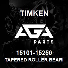 15101-15250 Timken TAPERED ROLLER BEARINGS - TS (TAPERED SINGLE) IMPERIAL | AGA Parts