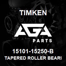 15101-15250-B Timken TAPERED ROLLER BEARINGS - TSF (TAPERED SINGLE WITH FLANGE) IMPERIAL | AGA Parts