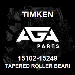 15102-15249 Timken TAPERED ROLLER BEARINGS - TS (TAPERED SINGLE) IMPERIAL | AGA Parts