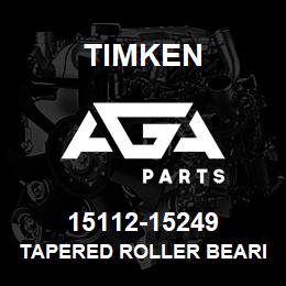 15112-15249 Timken TAPERED ROLLER BEARINGS - TS (TAPERED SINGLE) IMPERIAL | AGA Parts