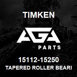 15112-15250 Timken TAPERED ROLLER BEARINGS - TS (TAPERED SINGLE) IMPERIAL | AGA Parts