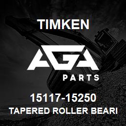 15117-15250 Timken TAPERED ROLLER BEARINGS - TS (TAPERED SINGLE) IMPERIAL | AGA Parts