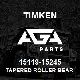 15119-15245 Timken TAPERED ROLLER BEARINGS - TS (TAPERED SINGLE) IMPERIAL | AGA Parts