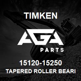 15120-15250 Timken TAPERED ROLLER BEARINGS - TS (TAPERED SINGLE) IMPERIAL | AGA Parts