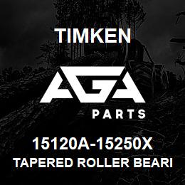 15120A-15250X Timken TAPERED ROLLER BEARINGS - TS (TAPERED SINGLE) IMPERIAL | AGA Parts