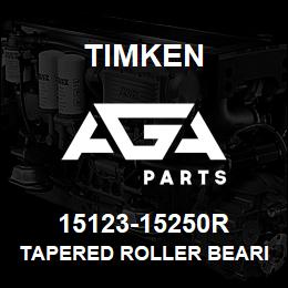 15123-15250R Timken TAPERED ROLLER BEARINGS - TS (TAPERED SINGLE) IMPERIAL | AGA Parts